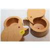 Image 2 : Hand Crafted Wooden Yin Yang Storage Boxes