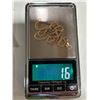 Image 3 : 10k gold rope chain, 18” long, marked “Canada R & B 10K” weighs 1.6 g.