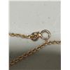 Image 6 : 10k gold rope chain, 18” long, marked “Canada R & B 10K” weighs 1.6 g.
