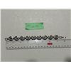 Image 1 : 925 stamped Mexican silver bracelet, weight 13.1 g.