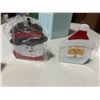 Image 3 : PartyLite winter tealight holders – Snowman and Santa (new in box)
