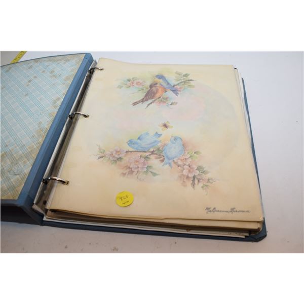Rare China Painting Book – Samples