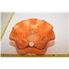 Image 1 : Footed Fenton Carnival Glass Bowl