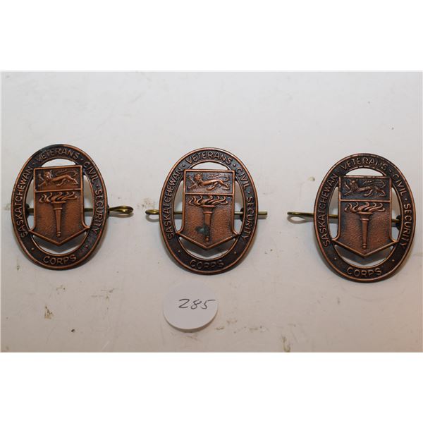 Saskatchewan Veterans Badges