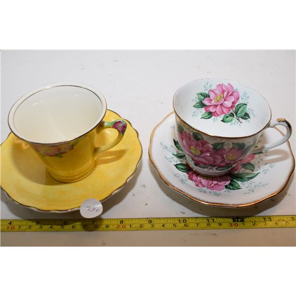Kent & Queen Anne Cup and Saucers