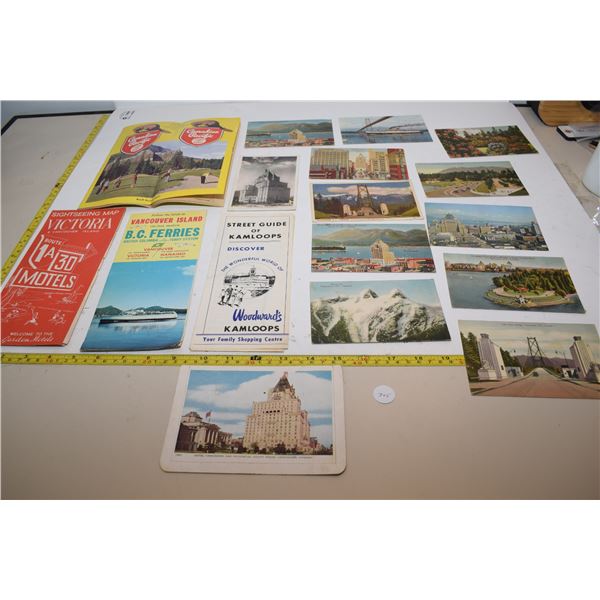 BC Postcards & Travel Brochures