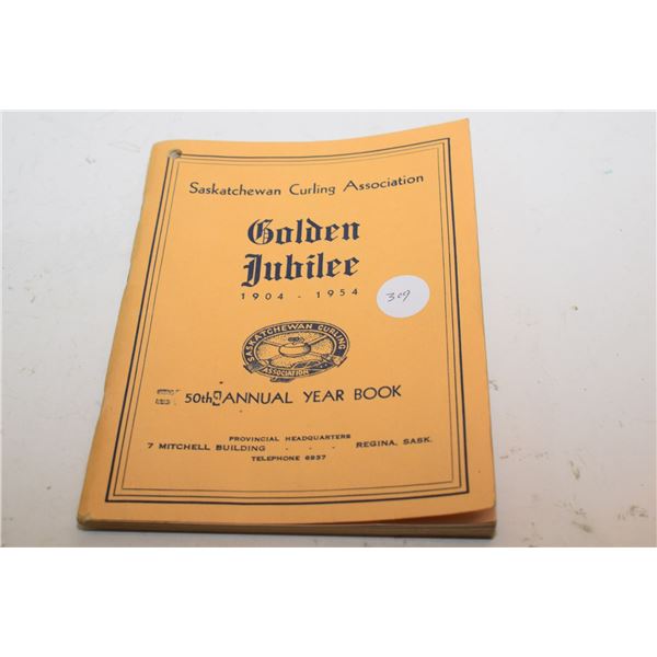 1954 Saskatchewan Curling Book (Oil Company Ads)