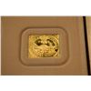 Image 4 : 2001 Canada Gold Plated Sterling Silver Coin & Stamp Set