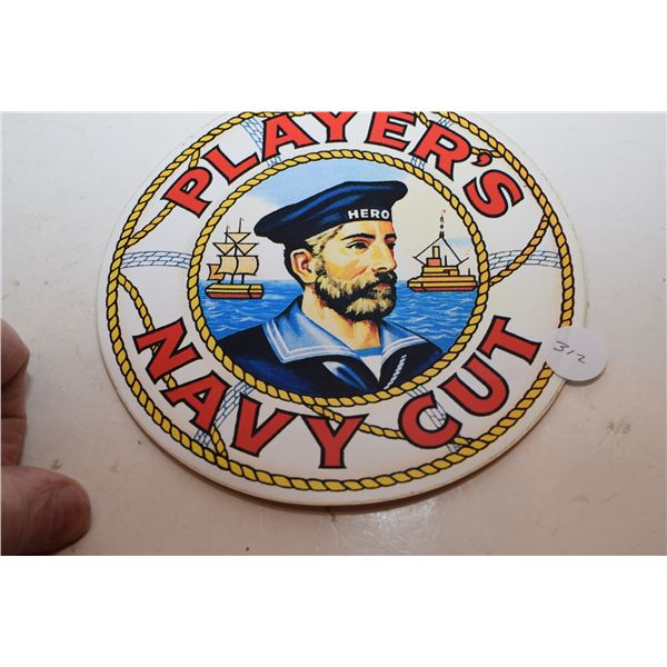 Player’s Cigarettes Decal