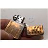 Image 4 : Silver Plated Gold Inlay “Feline” Elegance Zippo Lighter
