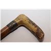 Image 2 : Antique Cane w/ Horn Handle & Sterling Silver Trim