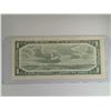 Image 2 : Canadian 1954 1 Dollar Bill MS-4 LSN U/C 0007302