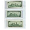 Image 2 : (3) Canadian 1967 1 Dollar Bills 3394156 and 1867-1967