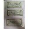 Image 2 : (3) Canadian 1954 1 Dollar Bills 8950034/2005000/0449191