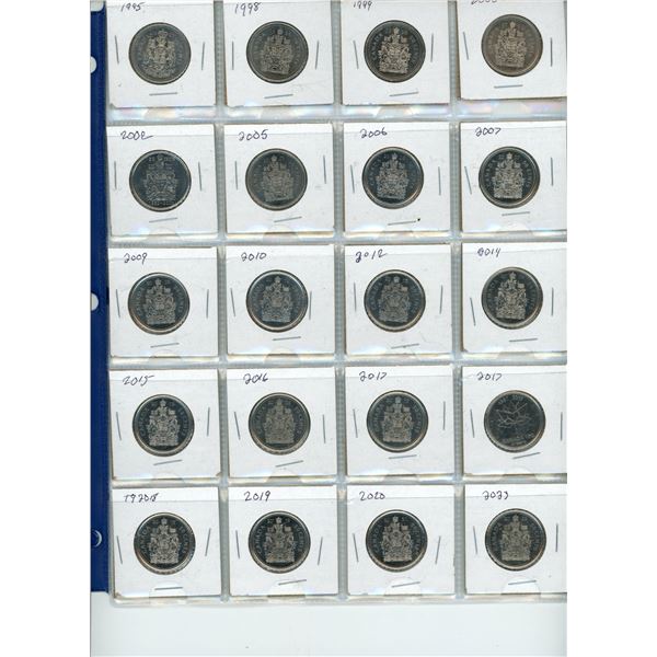 Binder Full of Foreign Antique/Vintage Coins As shown.