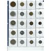 Image 9 : Binder Full of Foreign Antique/Vintage Coins As shown.