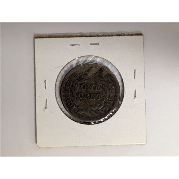 1851 United States 1 Cent Coin