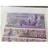 Image 2 : 5-CONNSECUTIVE 100 PESO MEXICAN BILLS UNC