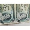 Image 2 : 2-1973 2 LETTER PREFIX ONE DOLLAR BILLS BRILLIANT COLOUR