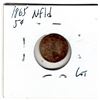 Image 1 : 1865 NEWFOUNDLAND FIVE CENTS