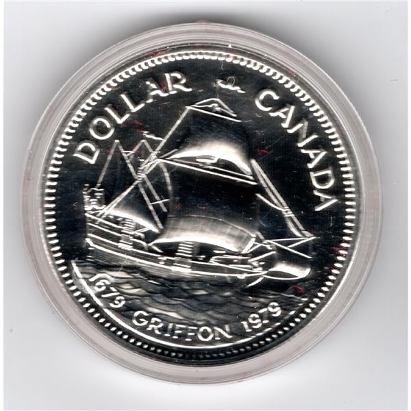 1979 SILVER DOLLAR GRIFFON AND 0.375oz