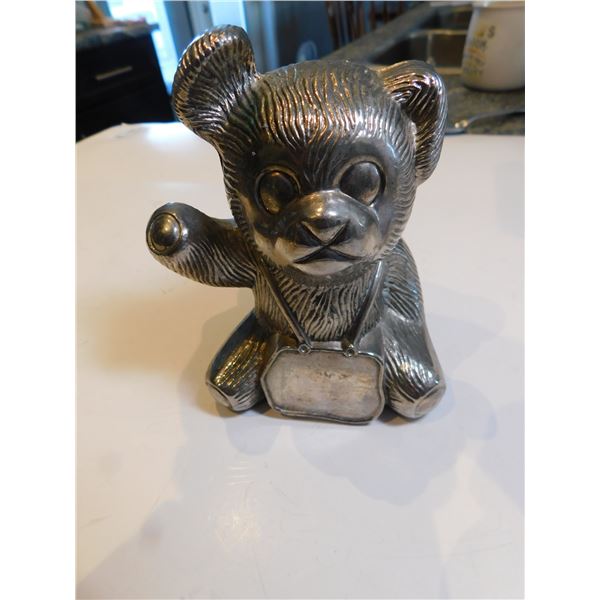 TEDDY BEAR COIN BANK