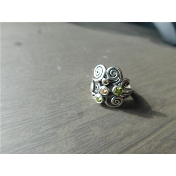SIZE 6 PANDORA SECRET WINGS STERLING 6.9g