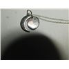 Image 4 : STERLING HEART AND MOON PENDANT AND CHAIN