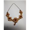 Image 2 : VINTAGE FLOWER STATEMENT NECKLACE