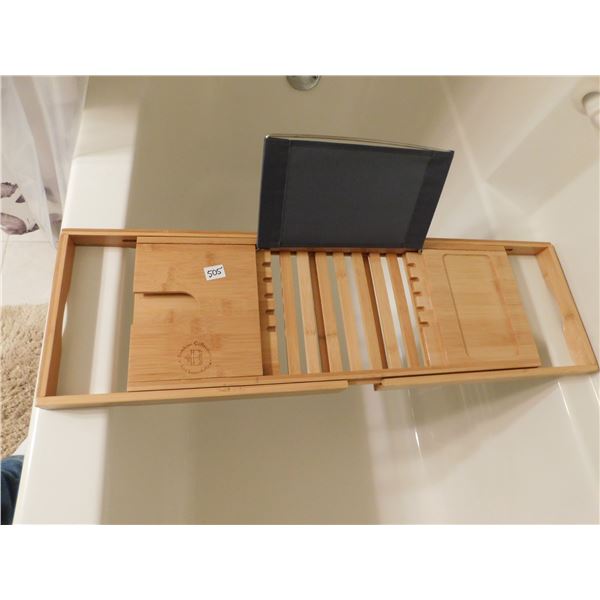 BAMBUSI COLLECTION WOODEN TUB CADDY
