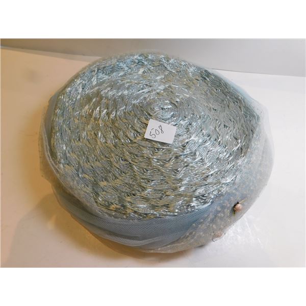 VINTAGE LADIES HAT BLUE