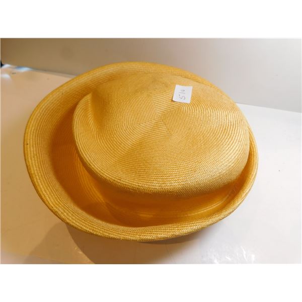 VINTAGE YELLOW LADIES HAT BOUTIQUE, NEW YORK, AND MONTREAL