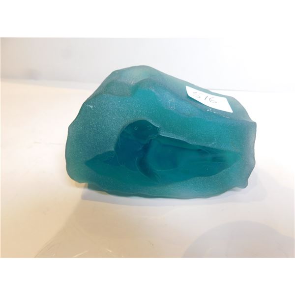 SIKU SIGNED SEAL PAPERWIEGHT