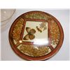 Image 4 : LUCITE BUTTERFLY TRAY WITH GRAINS AND COVER CHEESE DISH