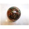 Image 2 : LUCITE 3” PAPERWEIGHT WITH FLOWERS