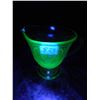 Image 2 : ROYAL LACE URANIUM GLASS CREAMER NO CHIPS
