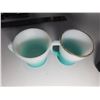 Image 4 : 2-RARE FIREKING TURQUOISE FADE D-HANDLE MUGS