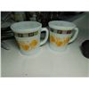 Image 2 : 2-FIRE KING SHAMROCK D-HANDLE MUGS