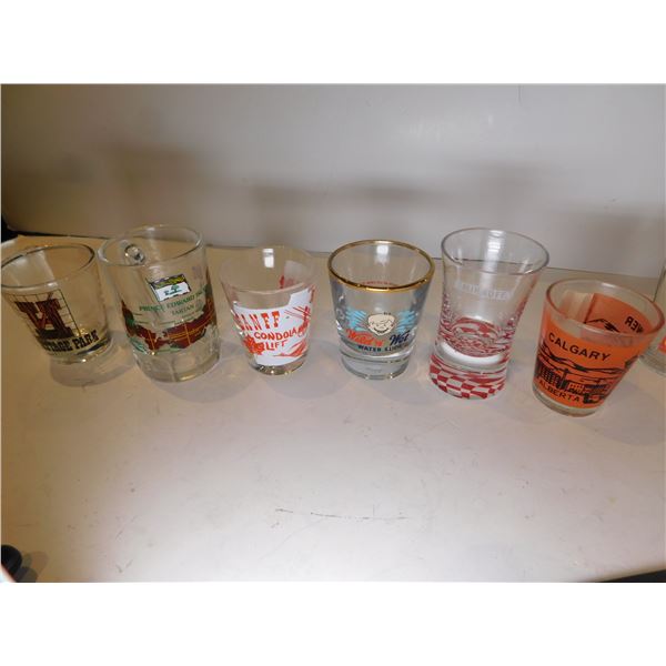 VINTAGE SHOT GLASSES