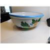 Image 1 : LARGE HIMARK FRUIT AND FLOWERS PORTUGAL SERVING BOWL