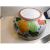 Image 2 : LARGE HIMARK FRUIT AND FLOWERS PORTUGAL SERVING BOWL