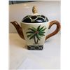 Image 2 : PACIFIC RIM TEAPOT WITH PALM TREE