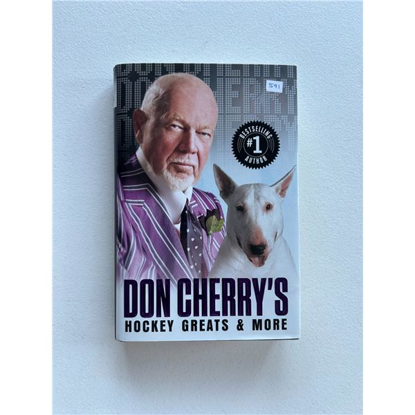 Don Cherry's Hockey Greats Novel