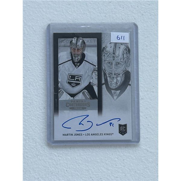 Martin Jones - Autographed Rookie Card