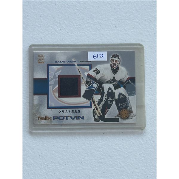 Felix Potvin - Jersey Card