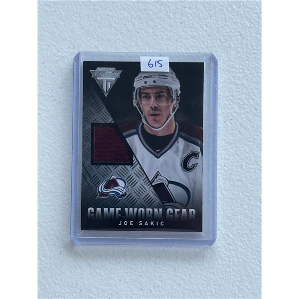 Joe Sakic - Jersey Card
