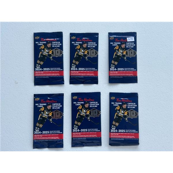 2004-05 Tim Horton's - Sealed Hockey Card Packs (6)