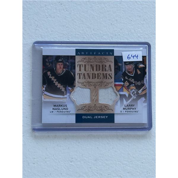 Markus Naslund / Larry Murphy - Duel Jersey Card