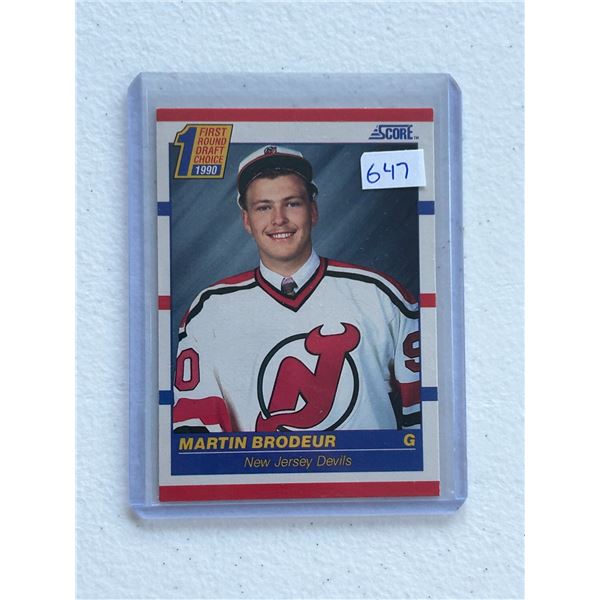 Martin Brodeur - Rookie Card