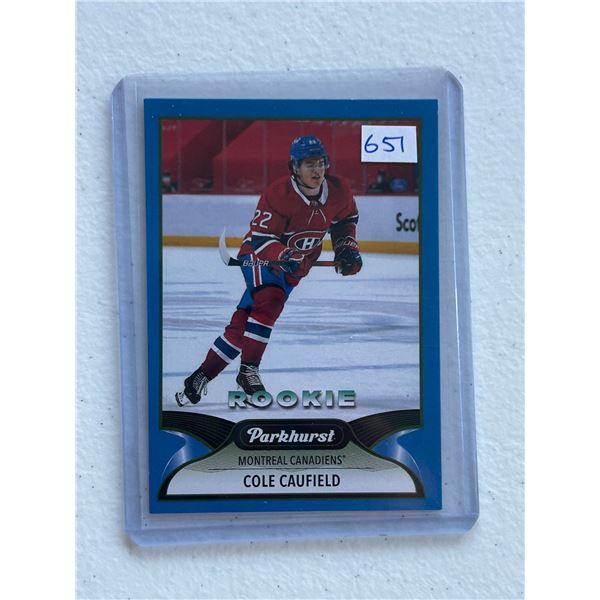 Cole Caufield - Rookie Card